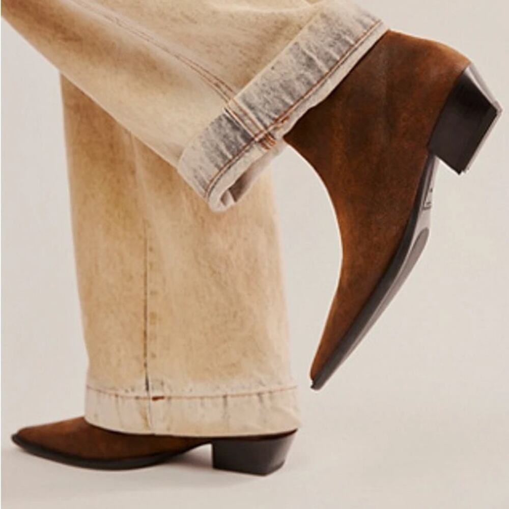 New Vegabond Cassie Leather Boots Brown